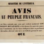 Les plébiscites, la difficile entrée dans la démocratie > cours, bibliographie et iconographie