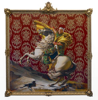 Kehinde Wiley meets Jacques-Louis David