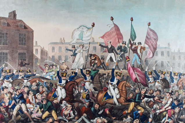 The Peterloo Massacre, 16 August 1819