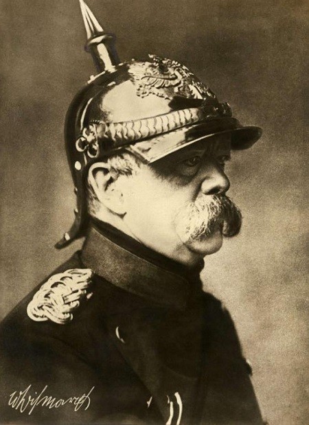 Photographie : Portrait d’Otto von Bismarck en 1870