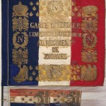 The flag of the Zouaves regiment of the Imperial Guard, 1854 model