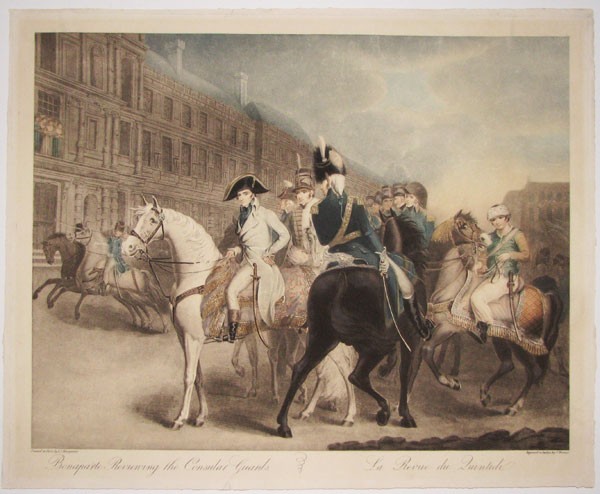 Bonaparte aux Tuileries, d'après J. Masquerier © DR