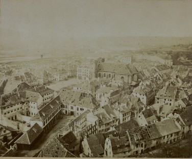 Adolphe Braun Siège de Belfort 1870-1871, vue de la ville assiégée <br>© Paris - Musée de l'Armée, Dist. RMN-Grand Palais - Pascal Segrette