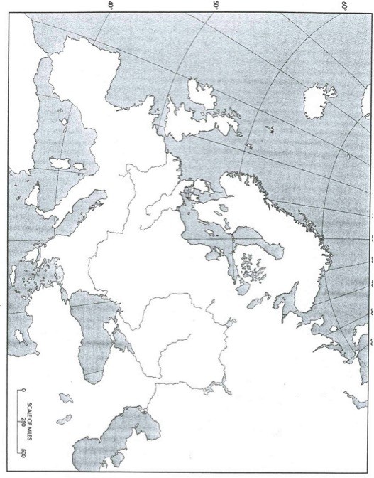 Carte de l'Europe © DR