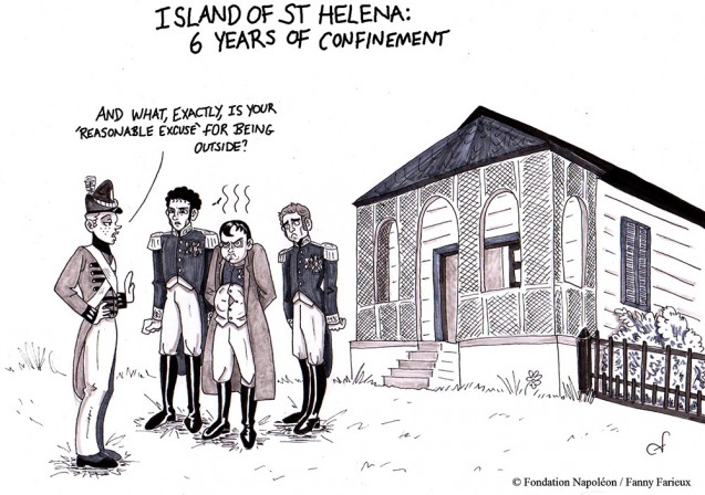 St Helena: Six years of confinement