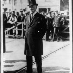 Prince Murat at Empress Eugenie’s Funeral, 20 July 1920