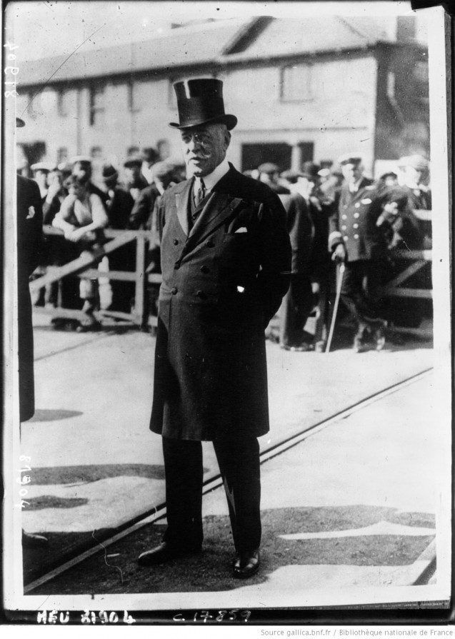 Prince Murat at Empress Eugenie’s Funeral, 20 July 1920