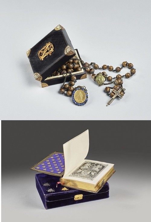 Rosary and Prayer-book belonging to Empress Eugenie