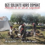 Les soldats hors du combat : moments de vie sur un campement