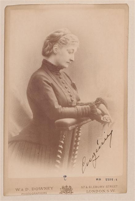 A Photograph of Empress Eugenie in Prayer (1856) 