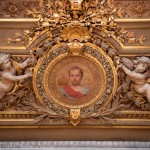 Decoration of the Sénat in Paris: portrait of the King of Rome