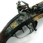 Napoleon’s shotgun, signed Jean Le Page (detail)