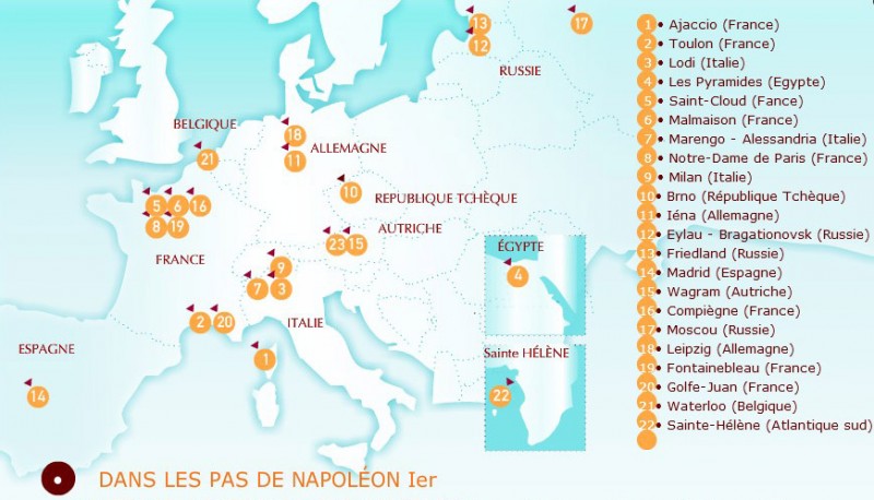 Dans les pas de Napoléon Ier... - napoleon.org