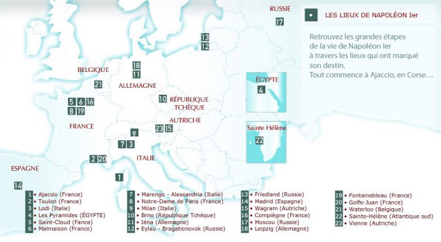 Les Essentiels > Les lieux de Napoléon Ier