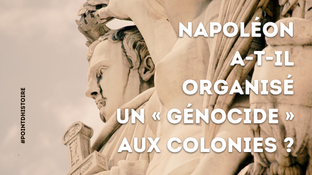 Point d’histoire > Napoléon a-t-il organisé un « génocide » aux colonies ? (lecture : – de 3 min.)