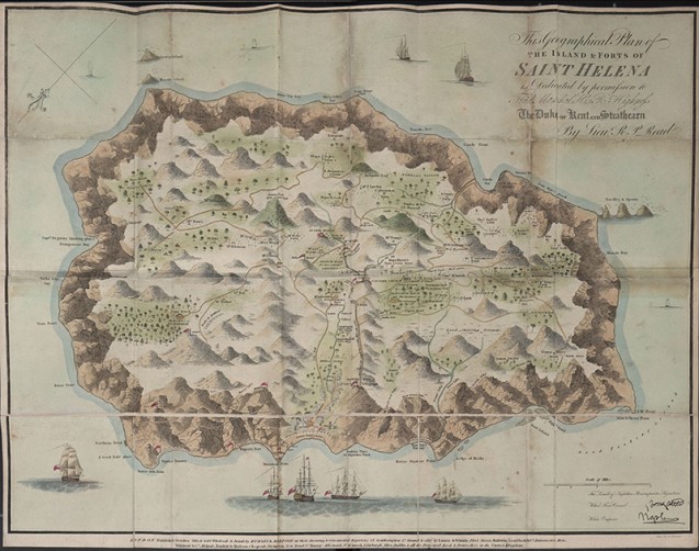 Descriptive sketch of Saint Helena / to accompany Lieut. Read’s geographical plan of the island