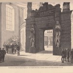 Final burial of the mortal remains of Emperor Napoleon I at the Eglise des Invalides, 2 April 1861