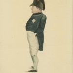 Napoleon drawn from life by an officer on board Northumberland