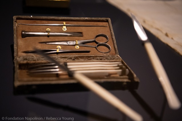 Instruments ayant servi à la dissection du corps de Napoléon