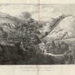 View of “Geranium Valley” drawn from life, on 8 [sic] May 1821, at the time of Napoleon’s burial