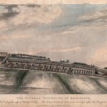 Funeral procession of Napoleon Bonaparte in 1821