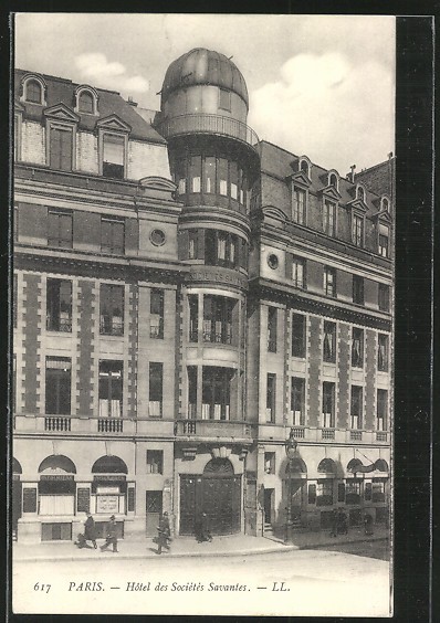 Hôtel des Sociétés Savantes, début XXe s. © DR