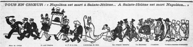 Caricature parue en une de L'Humanité, le 5 mai 1921 © BnF/Gallica