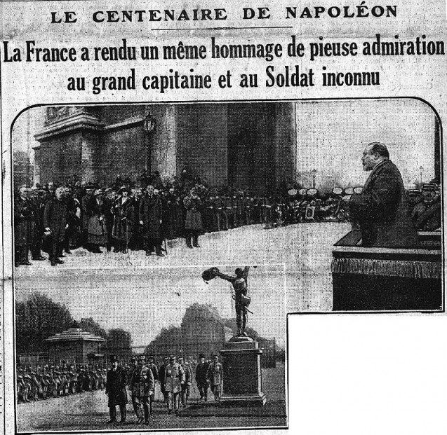 Une du Matin du 6 mai 1921 © BnF/Gallica