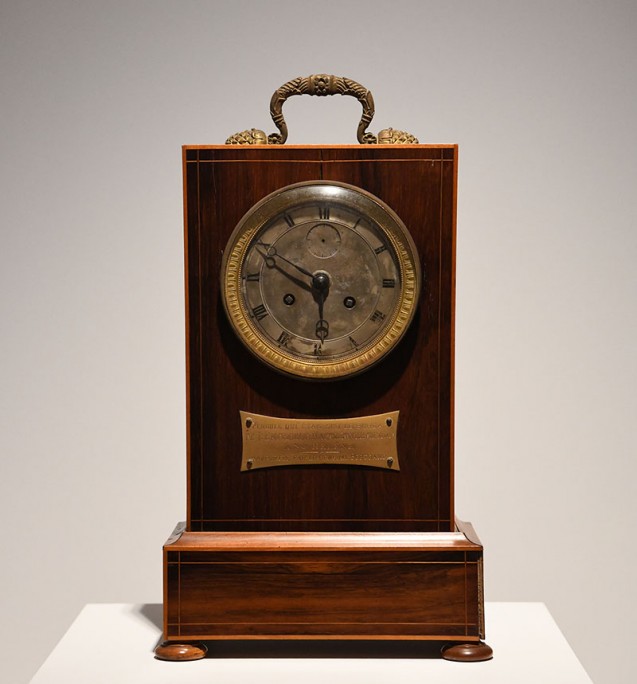 Mantle Clock at Longwood marking the hour of the Emperor’s death