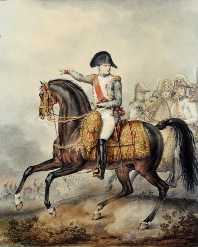 Napoléon Ier, empereur des Français, roi d'Italie et protecteur de la confédération du Rhin, Carle Vernet © Fondation Napoléon