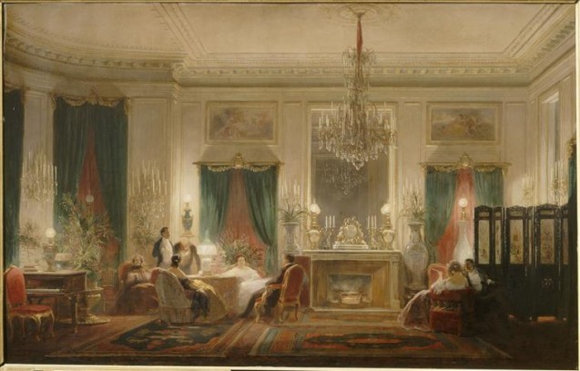 Salon de la Princesse Mathilde - 24 rue de Courcelles, Paris © Musée national du château de Compiègne.
