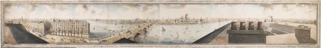 London from the Roof of Albion Mills, par Robert Barker et Henry Aston Barker, 1787 © Governement Art Collection, Royaume-Uni