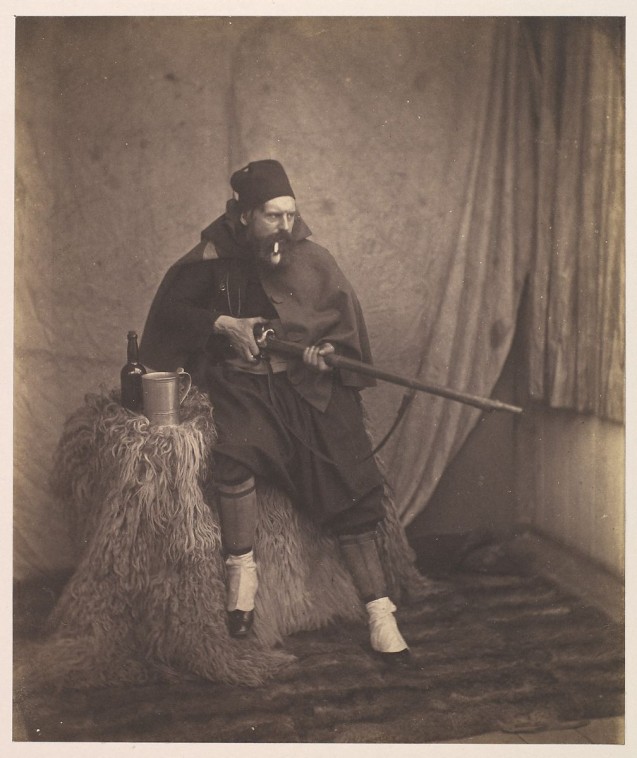 Roger Fenton (British, 1819–1869), Zouave, 2nd Division, 1855 © Musée d’Orsay, Dist. RMN-Grand Palais / Patrice Schmidt