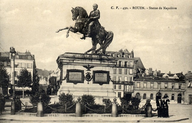 Statue of Napoleon in Rouen: “it is a question of respecting our history”