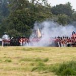 Living History weekend at Hole Park, Kent
