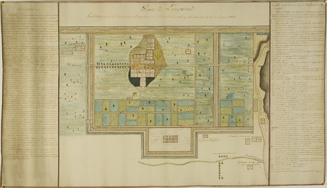 Plan of Longwood: Habitation of the Emperor Napoleon on the Isle of St Helena as it was towards the end of 1816