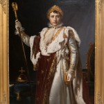 A portrait of the Emperor in his “grand habillement du Sacre” [grand coronation robes]