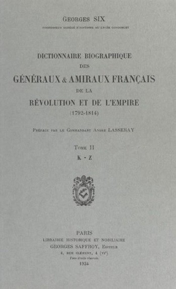 Généraux de la Révolution et de l’Empire ayant servi dans la gendarmerie
