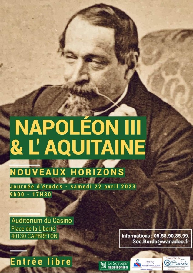 Journée d’études « Napoléon III et l’Aquitaine, nouveaux horizons »