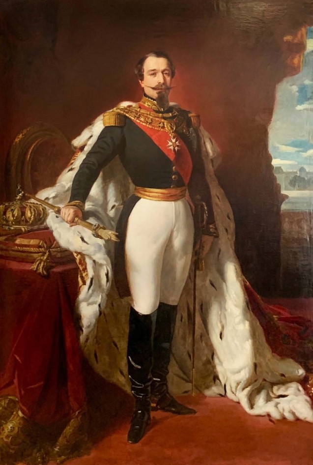 Portrait de l’Empereur Napoléon III d’après Winterhalter