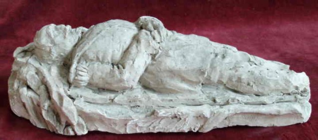 Napoleon III sur son lit de mort, par Carpeaux © Musée municipal de Bucarest