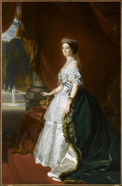 Impératrice Eugénie, d'après Franz-Xaver Winterhalter - château de Fontainebleau © RMN-Grand Palais (Château de Fontainebleau) / Gérard Blot