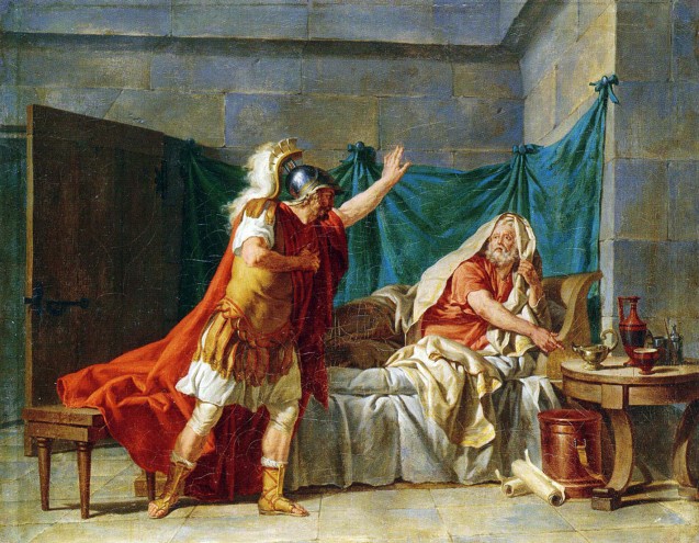 Brenet - Périclès et Anaxagore © Musée de Princeton 