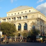 Théâtre de la Ville, ancien Théâtre Lyrique, place du Châtelet (Gabriel Davioud, 1860-1862)