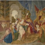Napoléon et <i>L’évanouissement d’Esther</i>, Un cadeau impérial pour le premier roi de Saxe