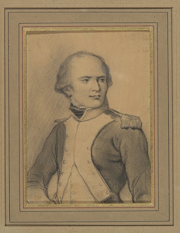 Esquisse d'un portrait du maréchal Davout, Bénédict Masson © Salle d'Eckmühl, Auxerre