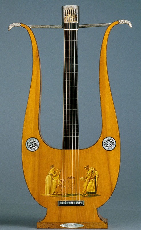 Guitare-lyre de 1809