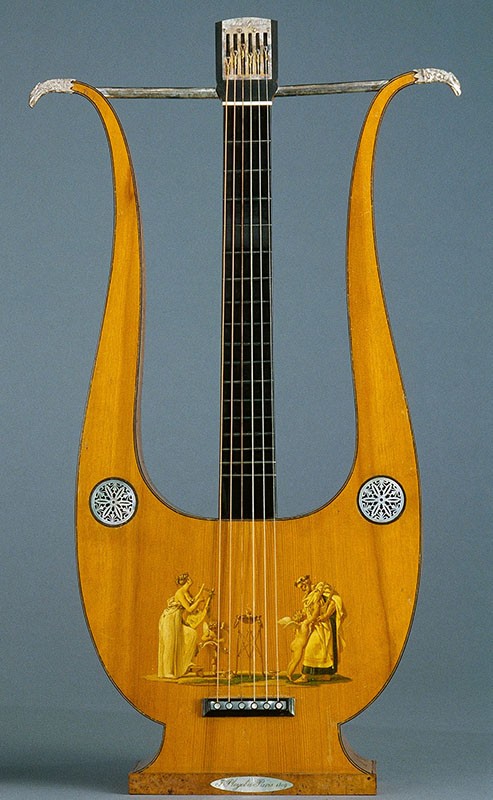 Guitare-lyre de 1809 