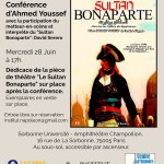 <i>Le sultan Bonaparte</i> : conférence sur la pièce de théâtre