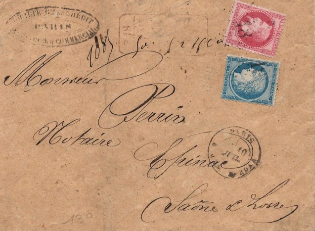 Réalité et destinée des timbres de Napoléon III